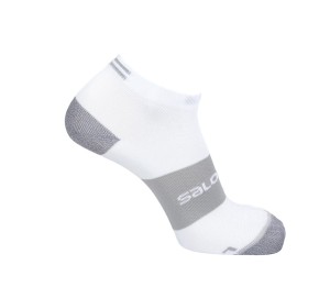 Skarpety Salomon Sonic Pro White/Grey