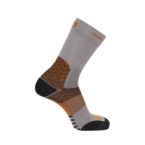 Skarpety Salomon Outpath Mid Kelp / Cherry Tomato