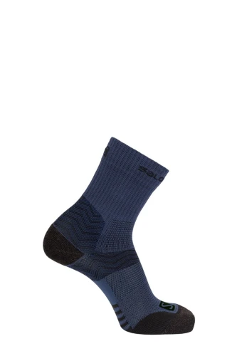Skarpety Salomon Outpath Mid DX+SX Mood Indigo/Dark Denim