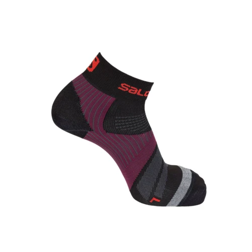 Skarpety Salomon Sense Support Black/Maverick