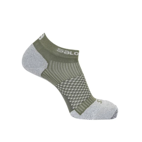 Skarpety Salomon Speedcross/Cross Pro Lichen Green / Lunar Rock