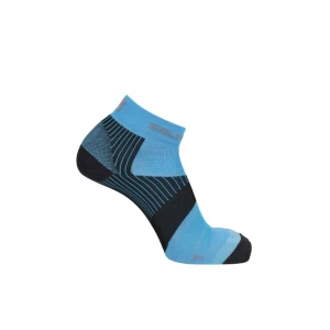 Skarpety Salomon Sense Support Ebony / Vivid Blue
