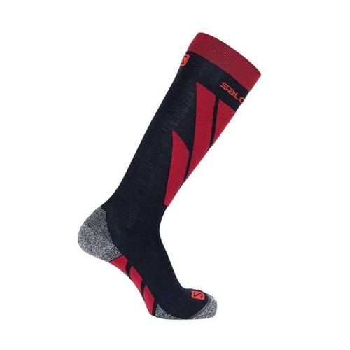 Skarpety narciarskie Salomon S/Access Night Sky/ Biking Red