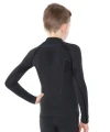 Bluza Termoaktywna Brubeck chłopięca THERMO Junior grafitowa