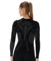 Bluza damska Brubeck DRY Czarny