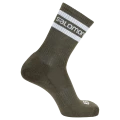 Skarpety Salomon 365 Crew 2 Pack White / Matrini Olive