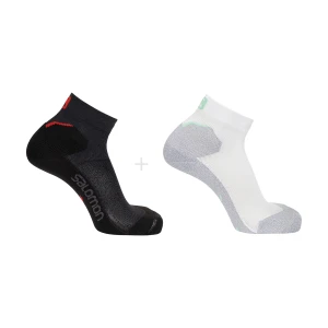 Skarpety Salomon Speedcross Ankle 2pack Ebony / White