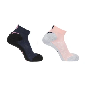 Skarpety Salomon Speedcross Ankle 2pack India Ink / Peachy Keen