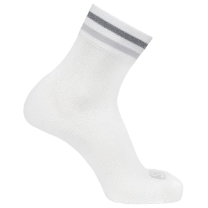 Skarpety Salomon Sonic Quarter White / Lunar Rock