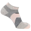 Skarpety Salomon Outline Prism Ankle 2pack Medium Grey / Pastel Turqoise