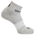 Skarpety Salomon Evasion 2pack Light Grey Heather / Medium Grey