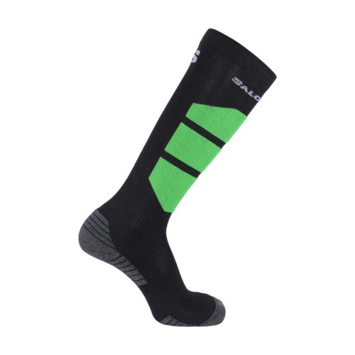 Skarpety narciarskie Salomon Comfort Deep Black / Bright Green
