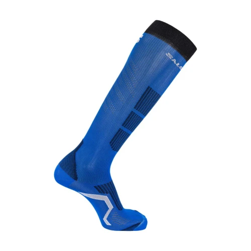 Skarpety narciarskie Salomon S/Pro Race Blue / Deep Black