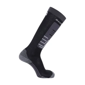 Skarpety narciarskie Salomon S/ACCESS W DX+SX Deep Black / Frost Grey