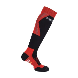 Skarpety narciarskie Salomon S/Max JR Fiery Red / Black
