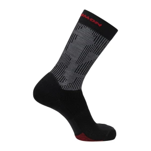 Skarpety Salomon X Ultra Crew  Deep Black / Alloy