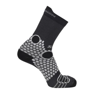 Skarpety Salomon S/Lab Ultra Crew  Black / Light Grey