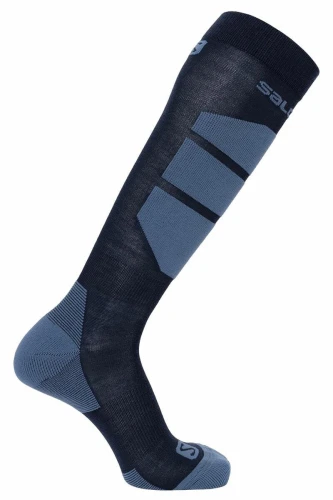 Skarpety narciarskie Salomon Comfort Men Dark Denim/Mood Indigo