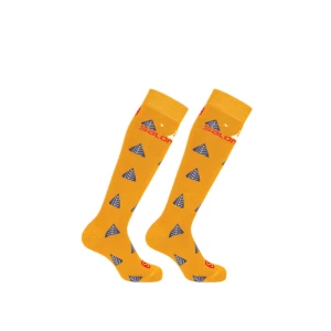 Skarpety Salomon Team JR 2-pack  Golden Palm / Fiery Red