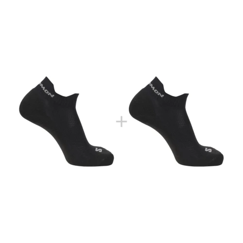Skarpety Salomon  Aero Ankle  2 - Pack  Black / Pewter