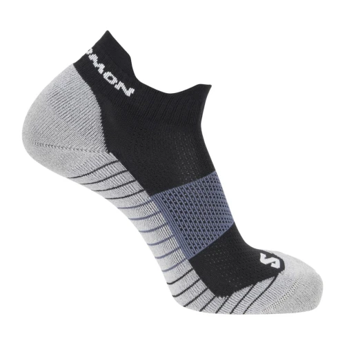 Skarpety Salomon Aero Ankle Black / Grissaile