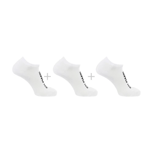 Skarpety Salomon Everyday Low  3-pack   White