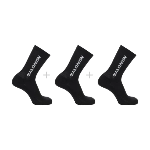 Skarpety Salomon Everyday Crew 3-pack  Black