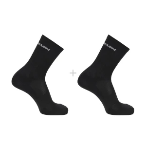 Skarpety Salomon Evasion Crew  2 - Pack  Black