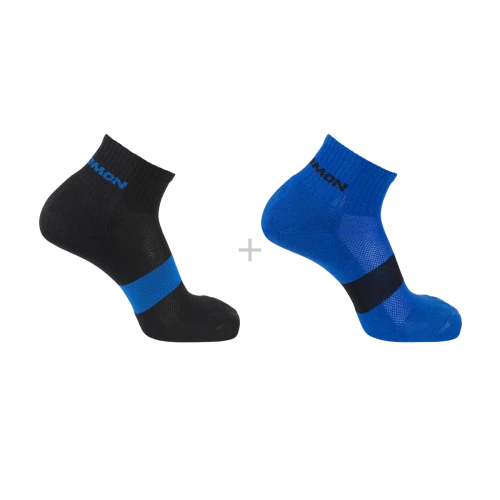 Skarpety Salomon Evasion Ankle  2 - Pack  Nautical Blue / Black