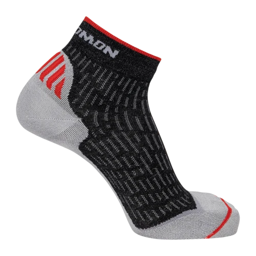 Skarpety Salomon Ultra Ankle Black / Alloy