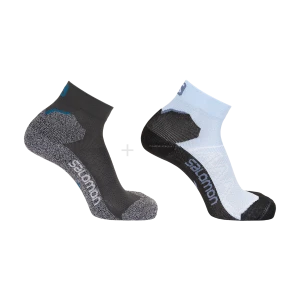 Skarpety Salomon Speedcross Ankle 2pack Quite Shade / Crystal Blue
