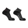 Skarpety Salomon Speedcross Ankle 2pack Ebony / Ponderosa Pine