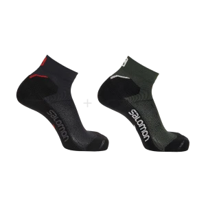 Skarpety Salomon Speedcross Ankle 2pack Ebony / Ponderosa Pine
