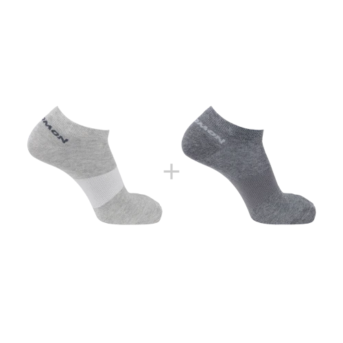 Skarpety Salomon Festival 2pack Light Grey