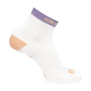 Skarpety Salomon Casual Snkrs W White / Amond Cream