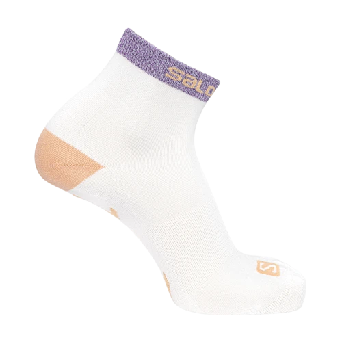 Skarpety Salomon Casual Snkrs W White / Amond Cream