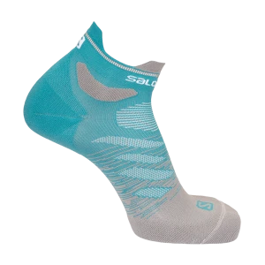 Skarpety Salomon Predict Ankle  Crystal Blue / Sirocco