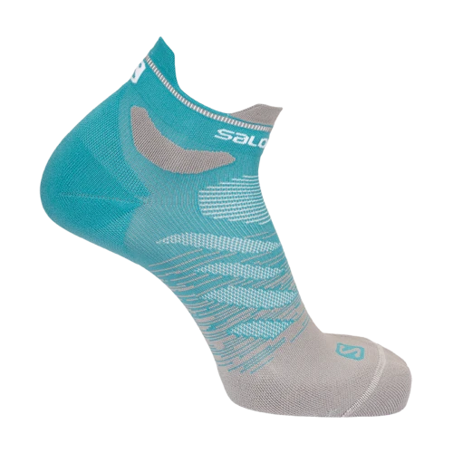 Skarpety Salomon Predict Ankle  Crystal Blue / Sirocco