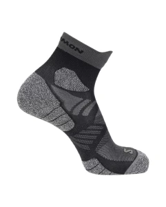 Skarpety Salomon Aero Ankle Black / Castlerock