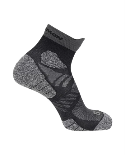 Skarpety Salomon Aero Ankle Black / Castlerock