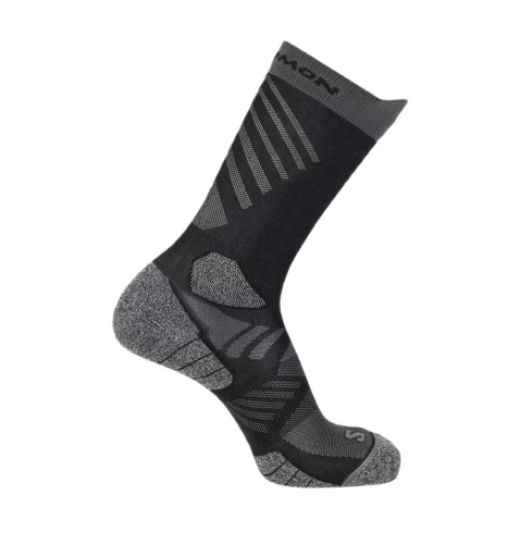 Skarpety Salomon Aero Crew  Black / Castlerock