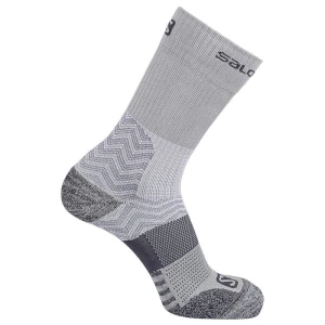 Skarpety Salomon Outpath Mid Dark Grey