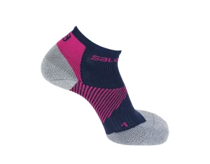 Skarpety Salomon Speed Support Medieval Blue/Pink Yarrow