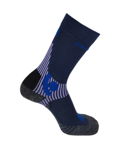 Skarpety Salomon X Alp Mid Dress Blue/Bougainvillea